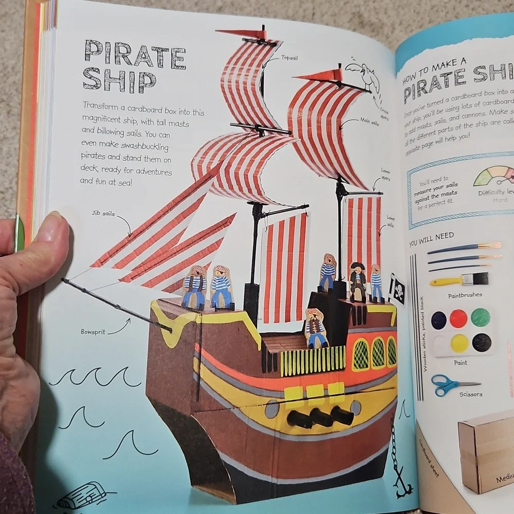 Children's Book Set - Animals Showing Off & Out of the Box Learning And Craft